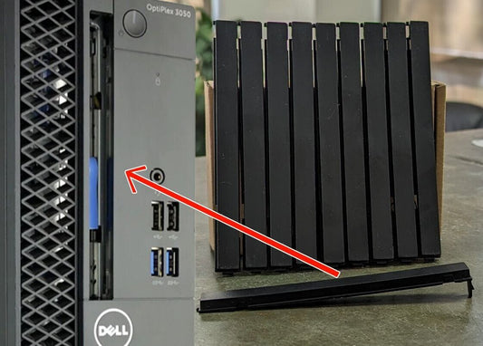 LOT 50 DVD drive ODD panel bay cover Dell Optiplex 3040 5040 7040 SFF MT Bezel