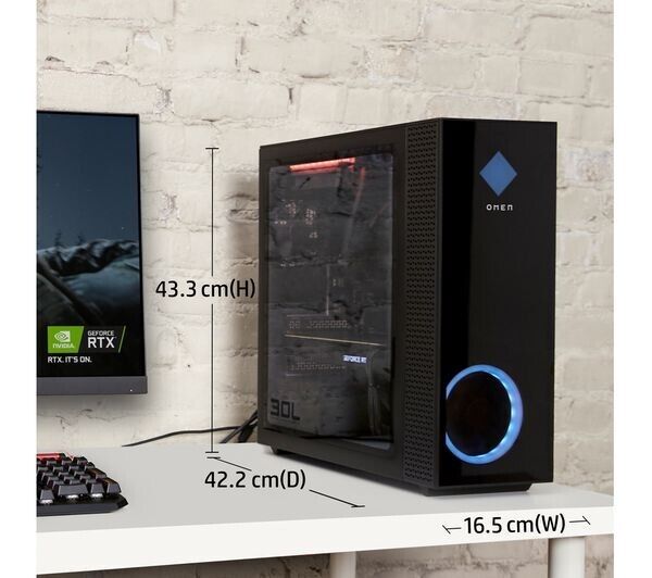 HP OMEN 30L Gaming i7-11700KF 64GB RAM 1TB SSD 3TB HDD RTX 3080 Windows 11 WIFI