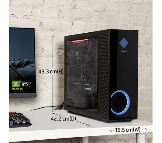 HP OMEN 30L Gaming i7-11700KF 64GB RAM 1TB SSD 3TB HDD RTX 3080 Windows 11 WIFI