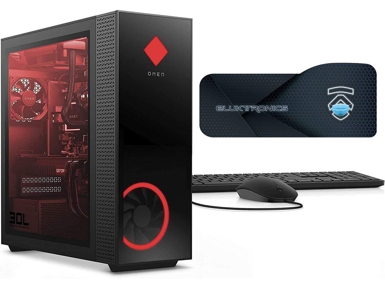 HP OMEN 30L Gaming i7-11700KF 64GB RAM 1TB SSD 3TB HDD RTX 3080 Windows 11 WIFI