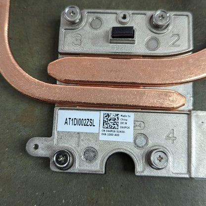 Dell OEM Precision 7510 M7510 CPU Graphics Cooling Heatsink Fan Assembly 44PG6