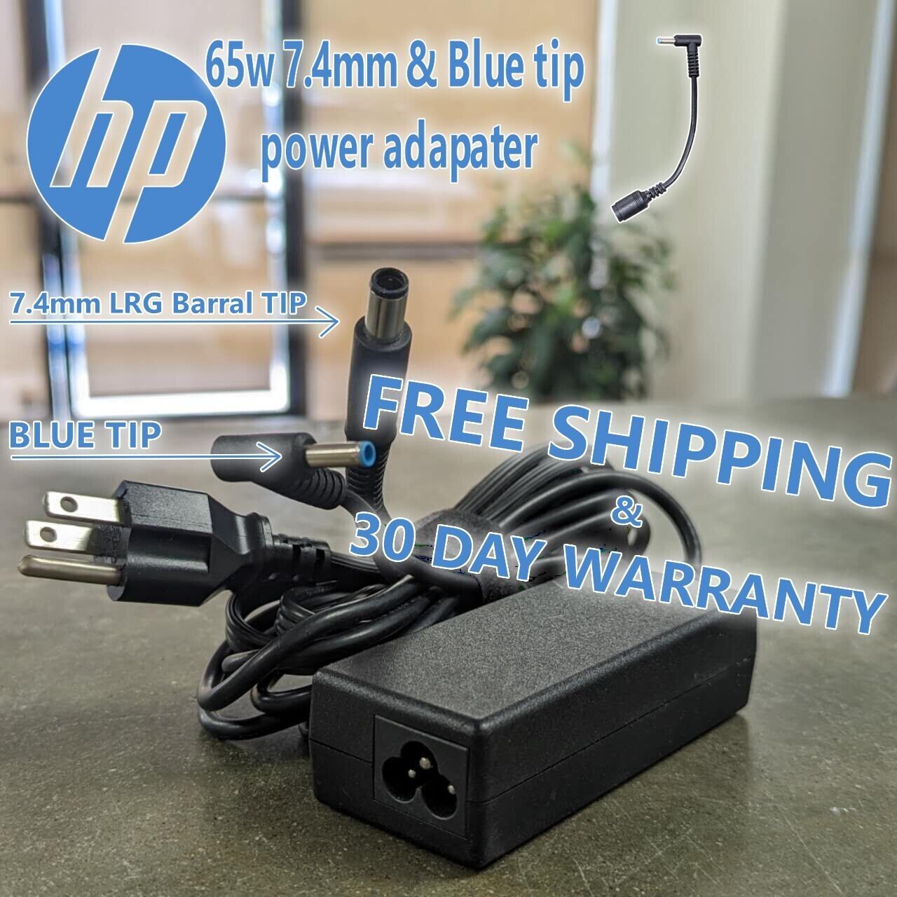 Genuine HP 65w 45w Charger Stream Elitebook Envy Pavilion Elitedesk 2000 Probook