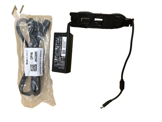 New Dell 19.5V 65W AC Adapter Small Tip 4.5/3.0mm G6J41 Power Supply+K2490 Cord