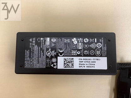 New Dell 19.5V 65W AC Adapter Small Tip 4.5/3.0mm G6J41 Power Supply+K2490 Cord