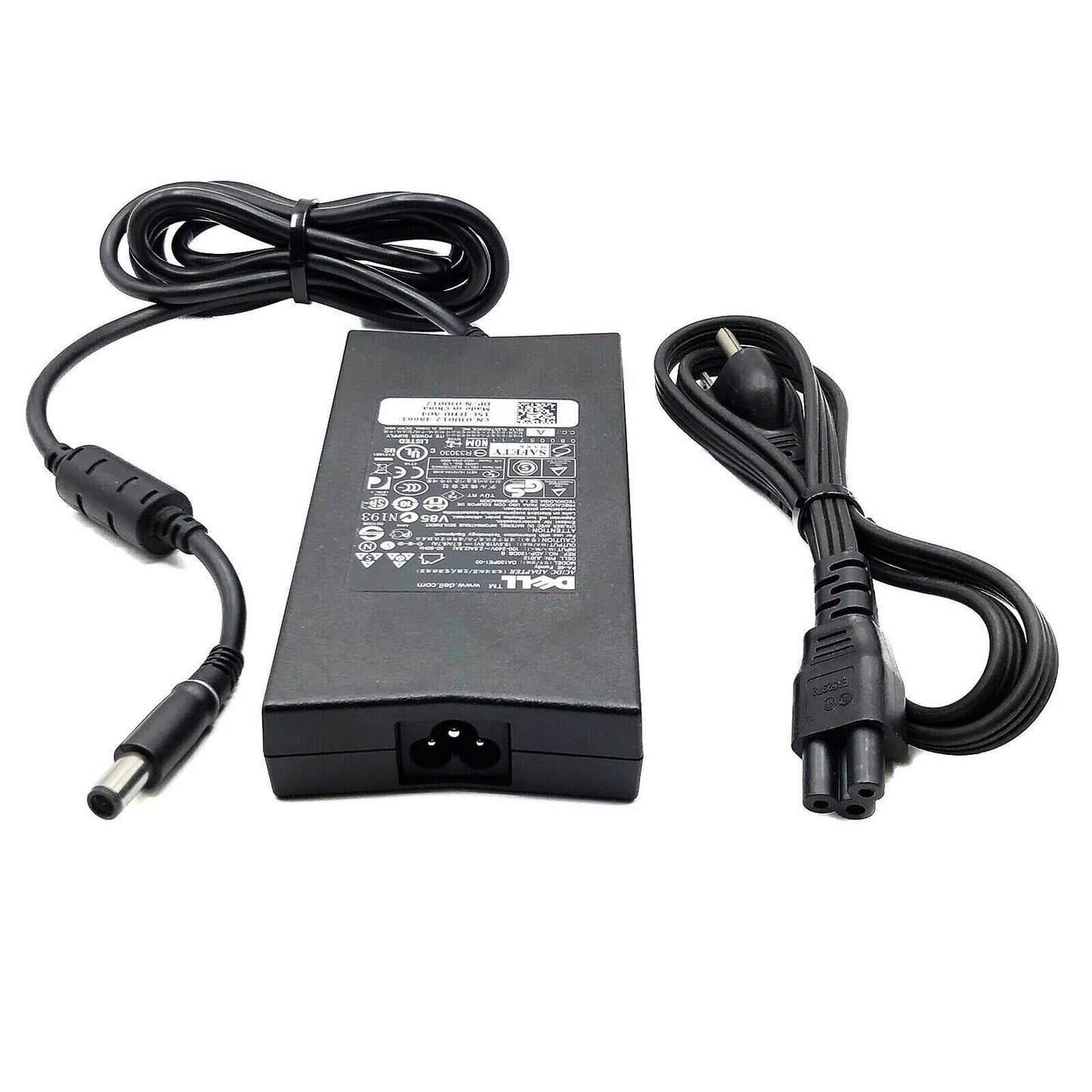 Genuine Dell 130w Docking Station AC Charger | Dell 130w Power Brick w/ C5 CORD