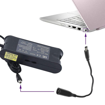 LOT 5 F/Dell 7.4mm 4.5mm AC Charger Power Supply Adapter Converter Charging W2F3
