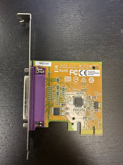 Port Card 801549-001 LONG /00HV201 HP Parallel PCIe X1 797601-001