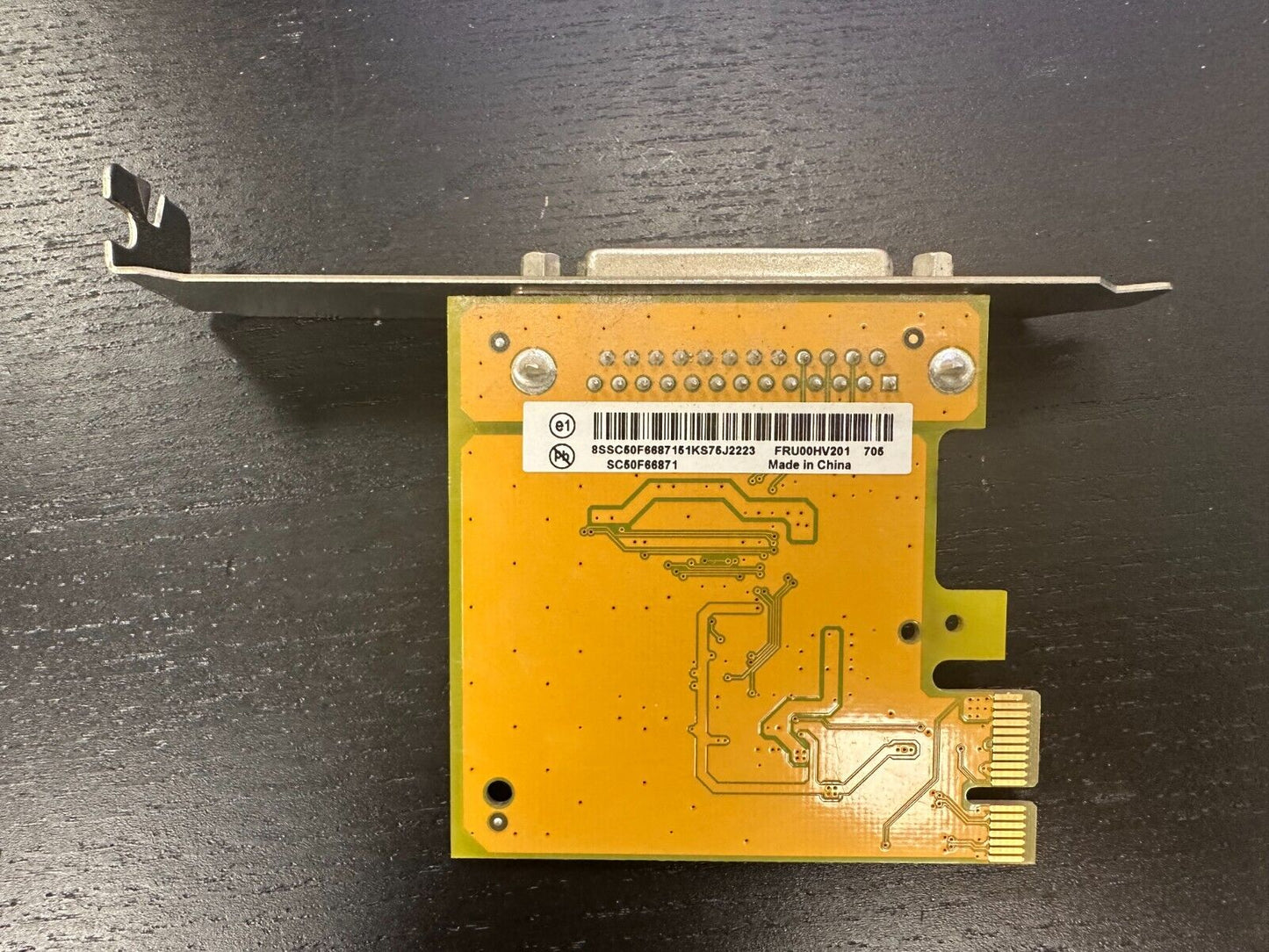 Port Card 801549-001 LONG /00HV201 HP Parallel PCIe X1 797601-001