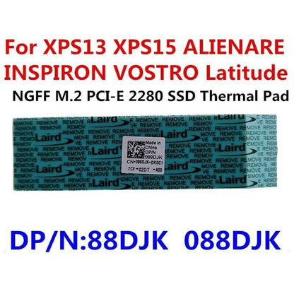 M.2 Thermal pad 70x20x1mm for M.2 2280 SSD NVMe Heatsinks (4PCS Pack) 088DJK