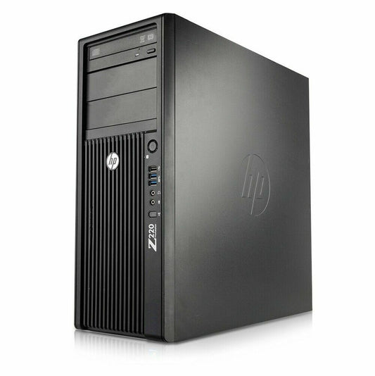 Gaming HP Z220 workstation Desktop PC i7 32GB RAM 512GB SSD R5-340X Win 10 WIFI