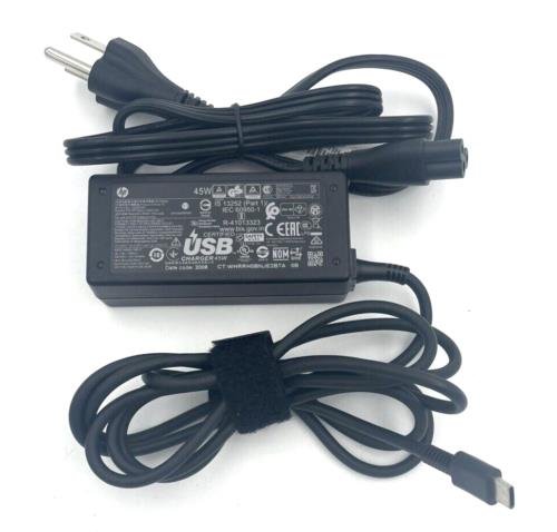 LOT 10 OEM USB Type-C 45W HP Chromebook Lenovo Dell Acer Samsung Laptop Charger