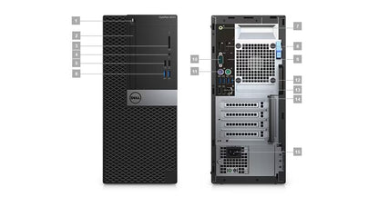 Dell OptiPlex 5055 MT AMD RYZEN 5 Pro 16GB DDR4 512GB SSD Windows 10 Pro WIFI