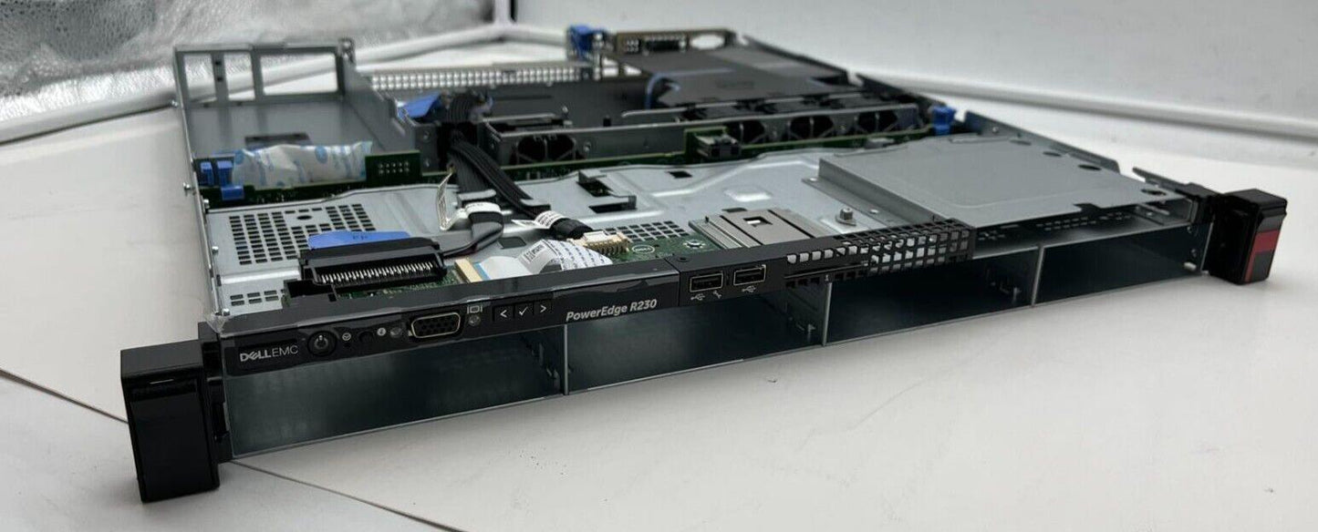 Dell PowerEdge R230 Server Front Control Board Chassis 4x3.5" Bay W/ Delta Fans
