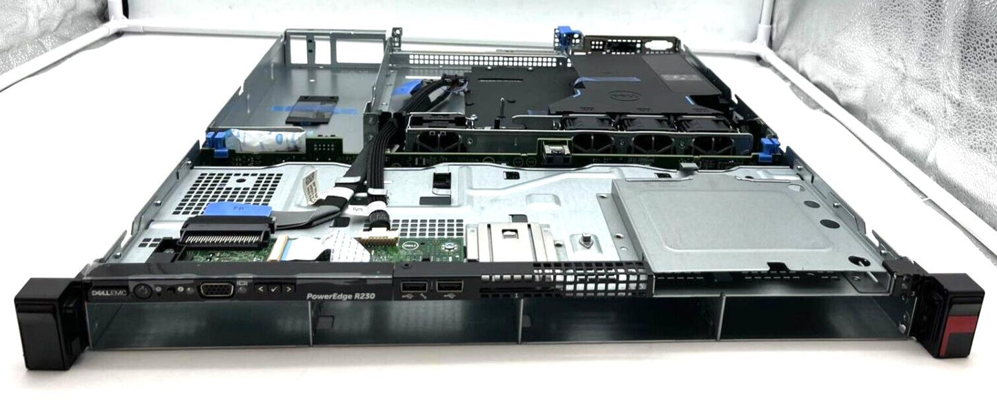 Dell PowerEdge R230 Server Front Control Board Chassis 4x3.5" Bay W/ Delta Fans