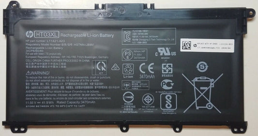 L11119-855 GENUINE HP Pavilion Battery Pack 3C 41W 3.6A HT03XL 15-CS 15-DA