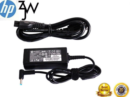 Genuine HP laptop AC Adapter Power Supply charger 19.5V 45W blue tip 741727-001