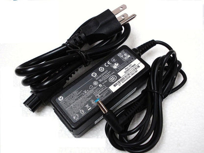 Genuine HP laptop AC Adapter Power Supply charger 19.5V 45W blue tip 741727-001