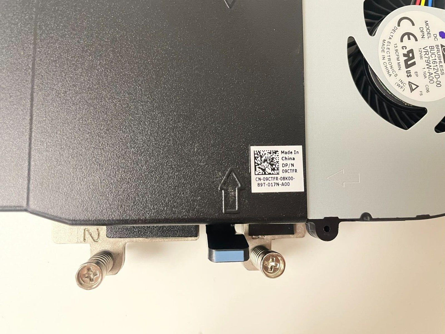 Dell OptiPlex 7060 7050 MICRO Radiator Copper Core Fan and Heatsink 9CTFR