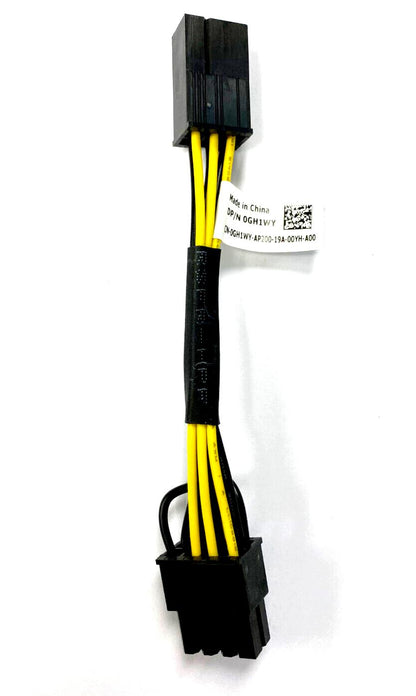 Dell ATX 6-pin to 8-pin PCI Express Power Adapter Cable For GPU Video Card GH1WY
