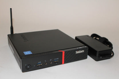 Lenovo ThinkCentre M600 Tiny PC 120GB SS 4GB RAM Pentium J3710 1.6GHz Win10 Wifi