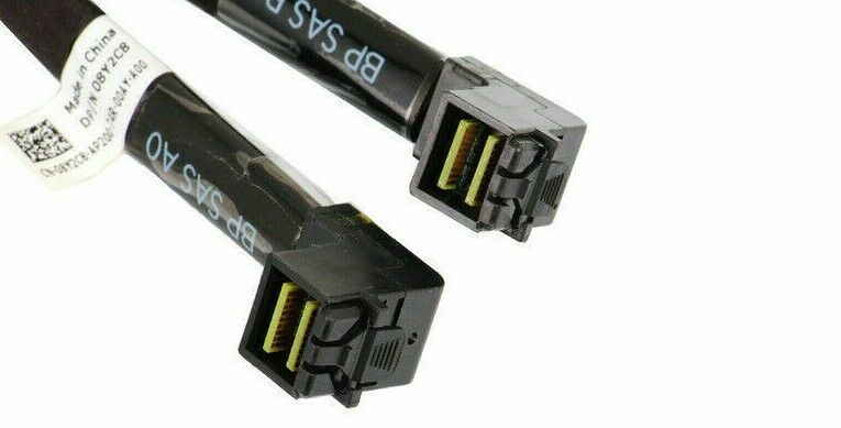 DELL PERC DUAL MINI SAS HD SFF-8643 CABLE FOR DELL EMC POWEREDGE R640 10B 8Y2C8