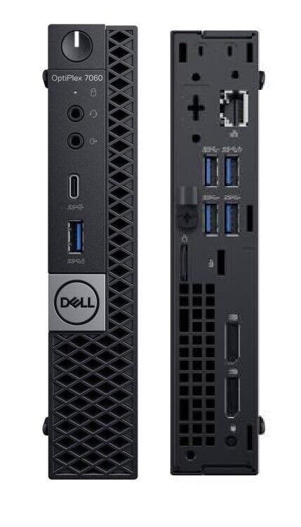 Dell Optiplex 7060 Micro i7-8700T 16GB RAM 960GB SSD Win10 WiFi Mini PC w/AC