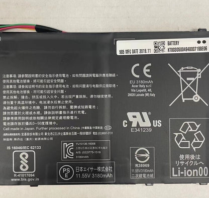 Genuine Acer Chromebook 11 CB3-131 CB5-132T C738T Spin 11 CP311 Battery AC15A3J