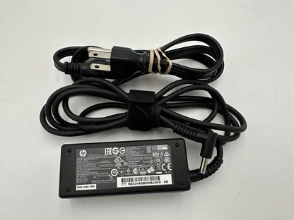 LOT 5 Genuine HP laptop AC Adapter charger 19.5V 45W blue tip 741727-001