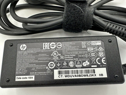 LOT 5 Genuine HP laptop AC Adapter charger 19.5V 45W blue tip 741727-001