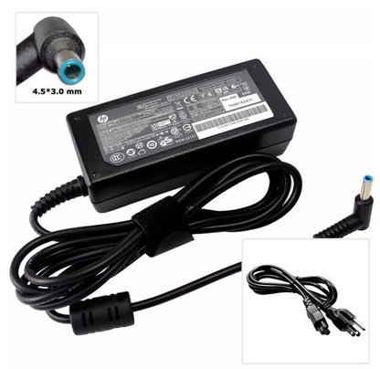 LOT 5 Genuine HP laptop AC Adapter charger 19.5V 45W blue tip 741727-001