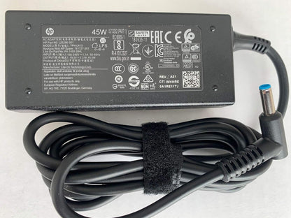 LOT 5 Genuine HP laptop AC Adapter charger 19.5V 45W blue tip 741727-001