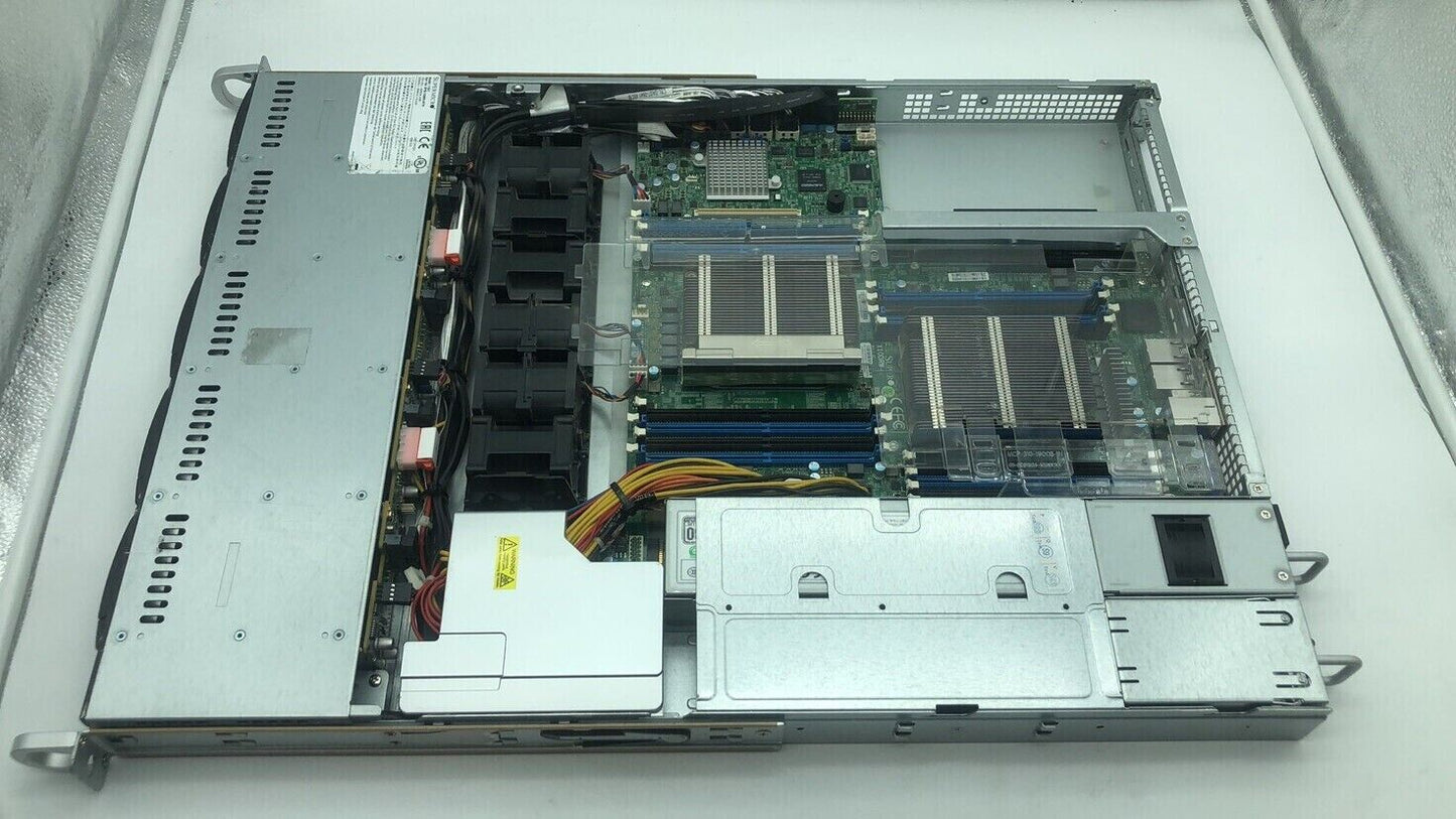 1U 10 SFF Bay Supermicro Server X10DRW-I 2x Xeon E5-2680 V3 128GB DDR4 RAM