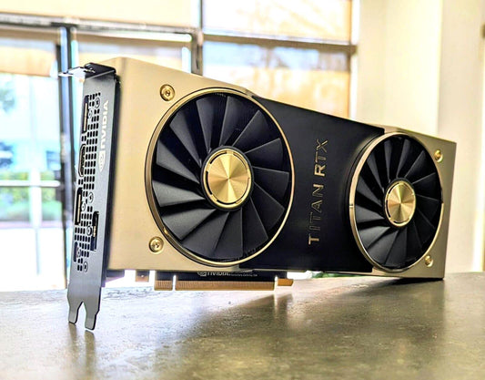 Nvidia Titan RTX 24GB GDDR6 PCI Express 3.0 x16 Video Graphics Card