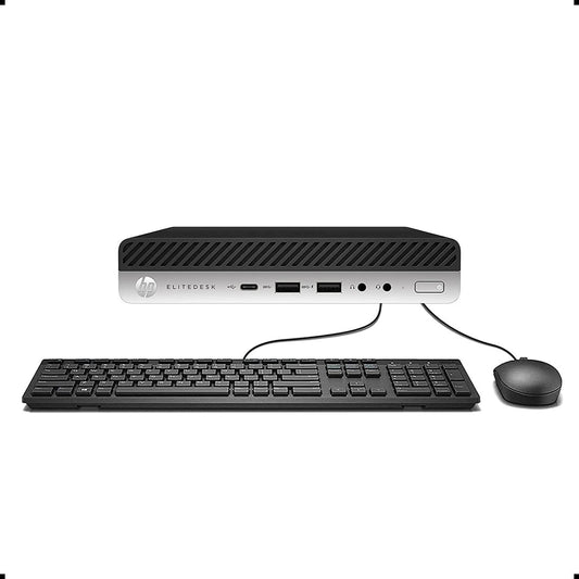 HP 800 G4 DM Micro Mini PC i7 8700T 16GB RAM 512GB SSD Windows 11 WiFi