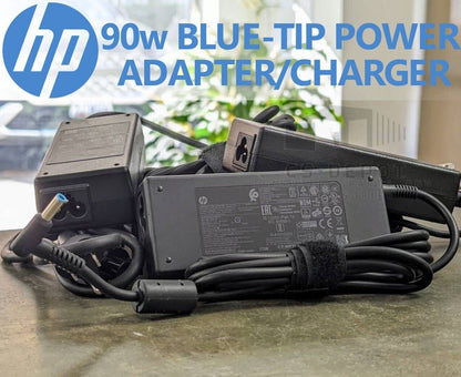 OEM HP AC Adapter/Charger 19.5V 45w 65w 90w 135w 4.5mm Blue Tip Elitebook Envy