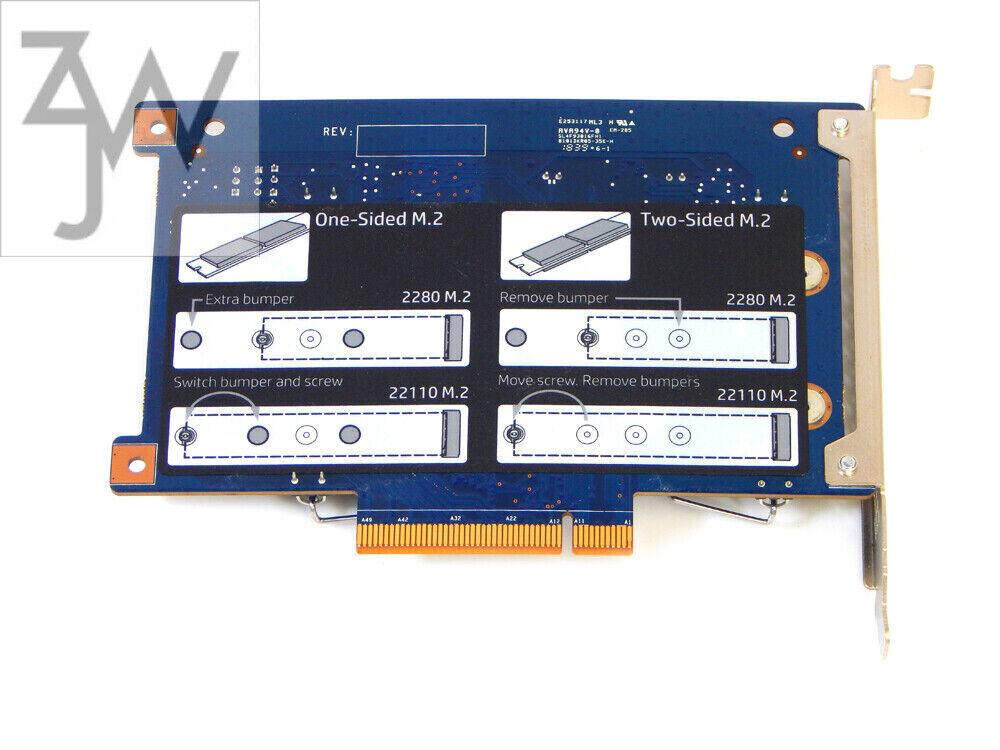 HP 844779-001 L32771-001 For HP Z Turbo G2 M.2 PCIe Adapter Card 742006-003