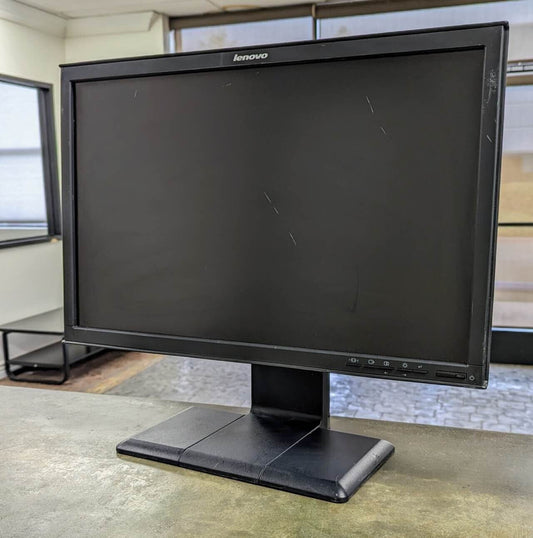 LENOVO D221 Wide TFT 22" Monitor 6622-HB1 with stand & Power Cord