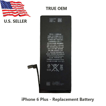 Original Apple iPhone 6 Plus Battery Replacement - For iPhone 6 Plus - 2915mAh