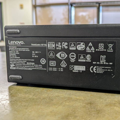 Lenovo Thinkcentre M710s SFF PC i5-6500 3.20GHz 16GB 1TB SSD DVD WIFI