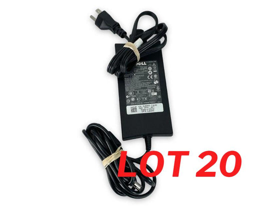 LOT 20 Dell 90W AC Adapter for Inspiron Latitude Vostro Large tip 7.4mm X 5.0 mm