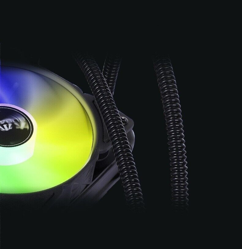 DASHUINIU  240mm ARGB AIO LGA 1700 AM5 Liquid CPU Radiator Cooler AMD INTEL 150W