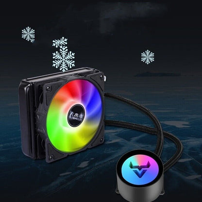 DASHUINIU 120mm AIO Liquid CPU Cooler W120 ARGB 150W