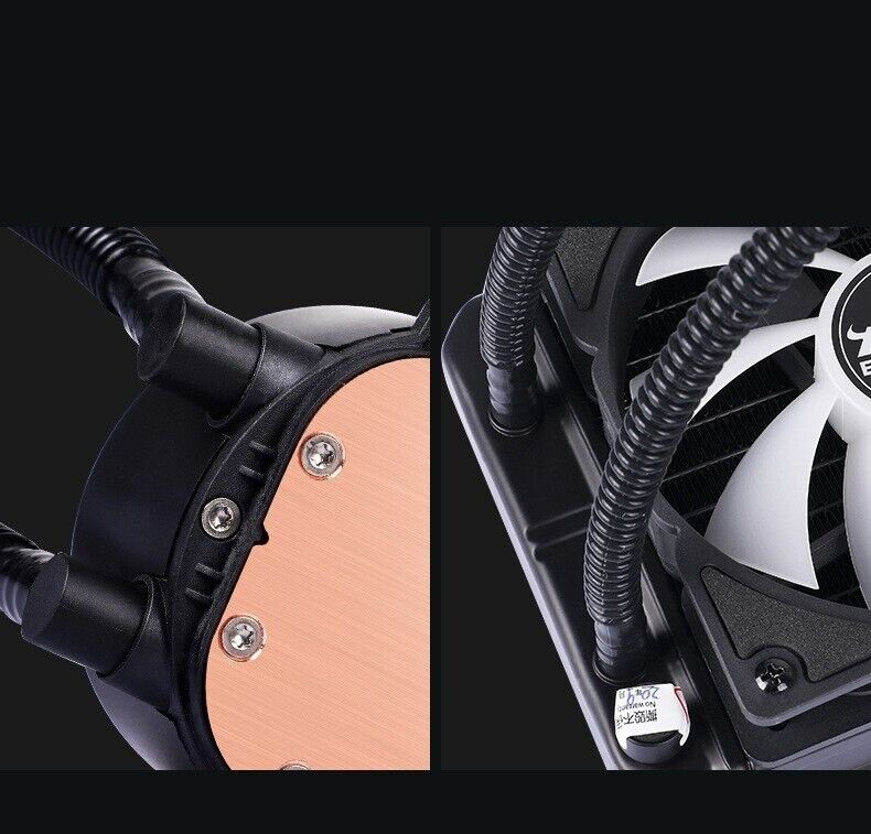 DASHUINIU 120mm AIO Liquid CPU Cooler W120 ARGB 150W