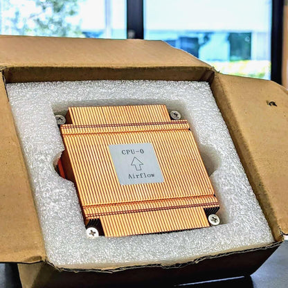 Dell 0TV8HD PowerEdge C1100 CPU-0 Copper Heatsink