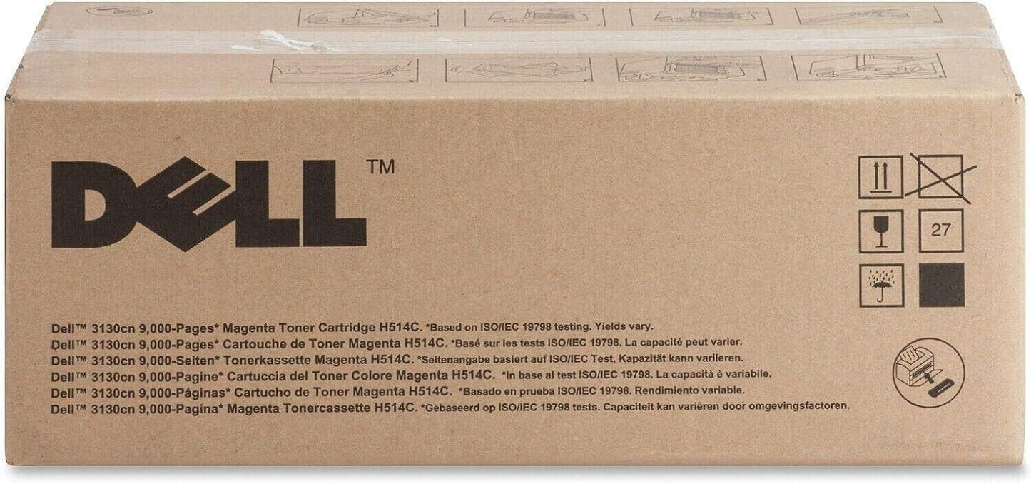 Brand New Dell H514C Magenta High Yield  Toner Cartridge *3130cn  9K Pg