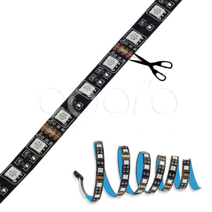 SATA RGB LED Strip Light for pc case Remote Control Computer Case Adhesive tape