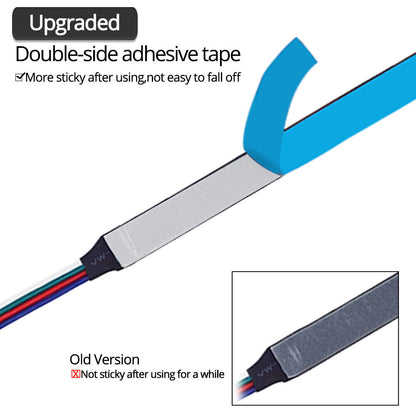 SATA RGB LED Strip Light for pc case Remote Control Computer Case Adhesive tape