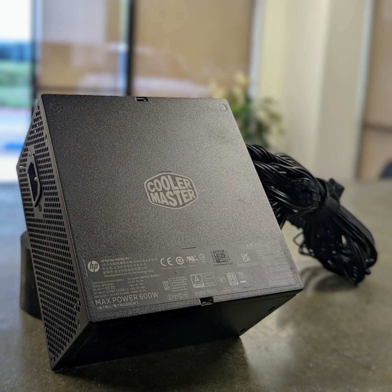 HP Omen Cooler Master 600W 80 PLUS Gold ATX 12V Power Supply