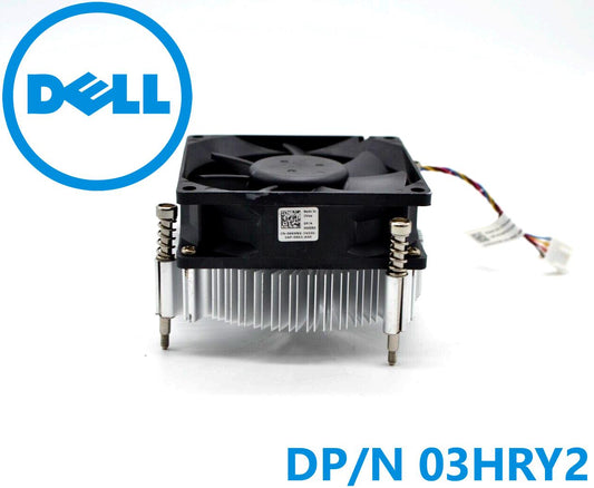 GENUINE Dell Fan OEM heatsink DP/N 03HRY2 / 3HRY2 4-Pin  G5 5000 5090 XPS 8940