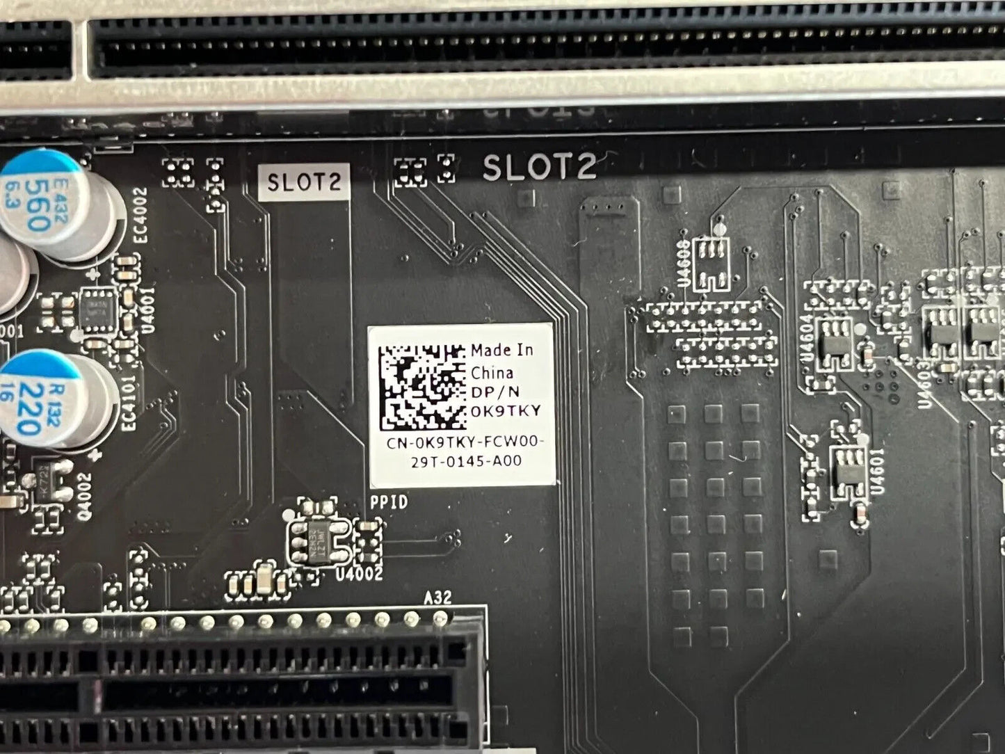 ALIENWARE AURORA RYZEN EDITION R14 AMD AM4 SOCKET B550 MOTHERBOARD K9TKY